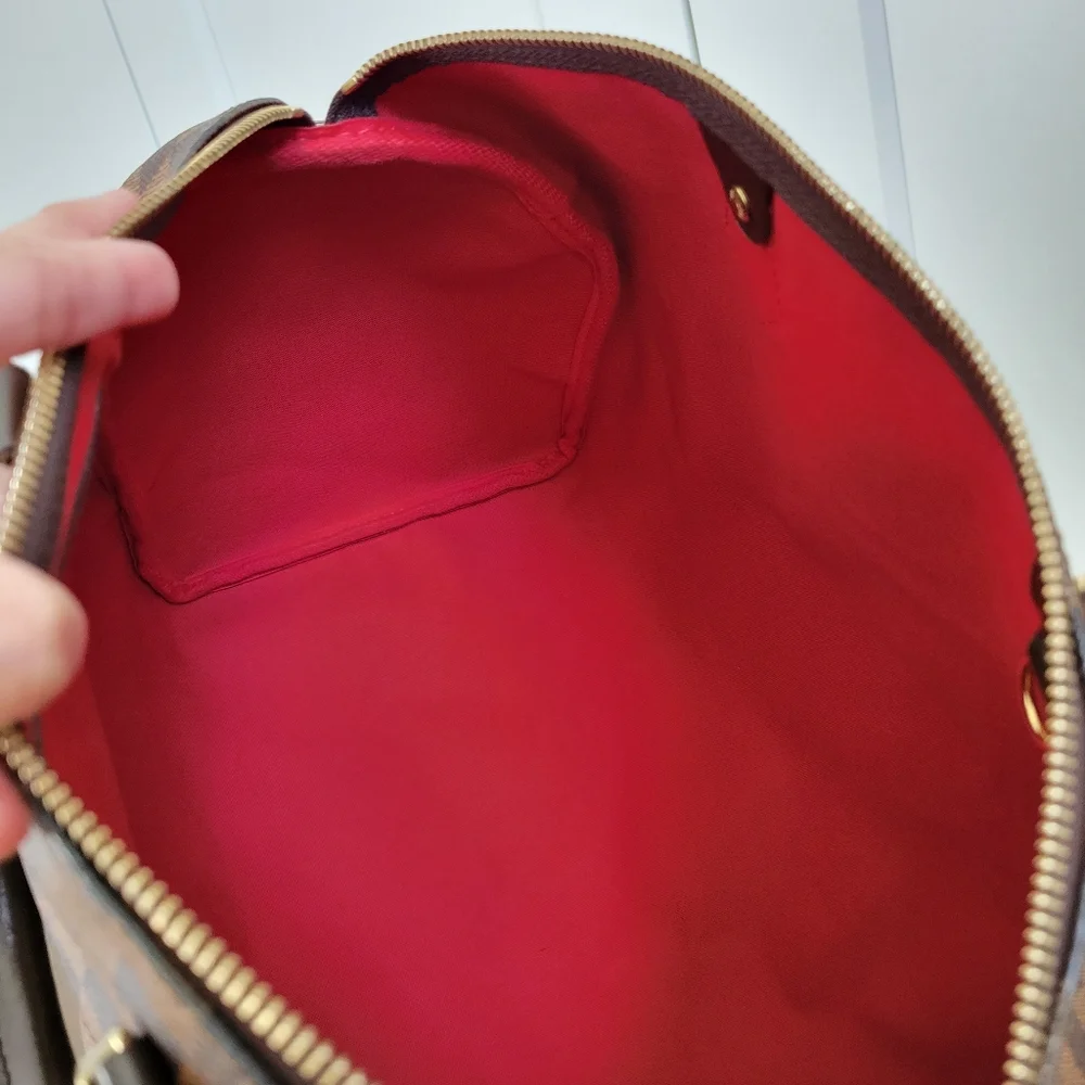 Louis Vuitton Speedy 35 Damier Ebene Handbag